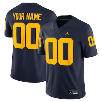 Custom Michigan Wolverines Jersey